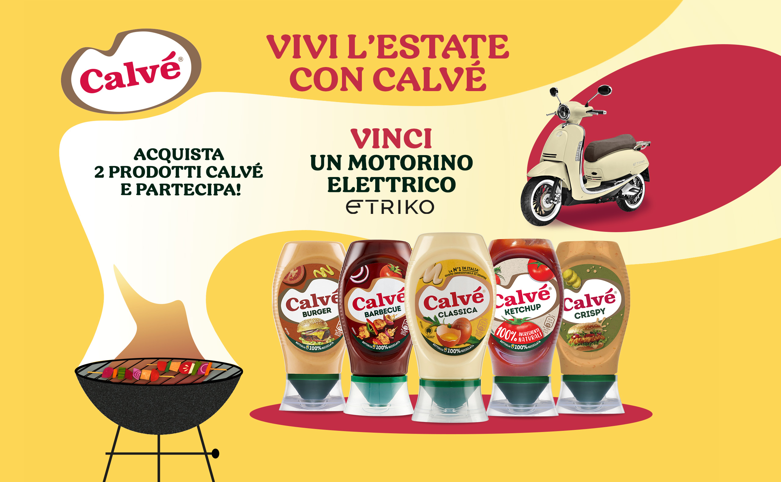 Concorso Vivi l'estate con Calvè