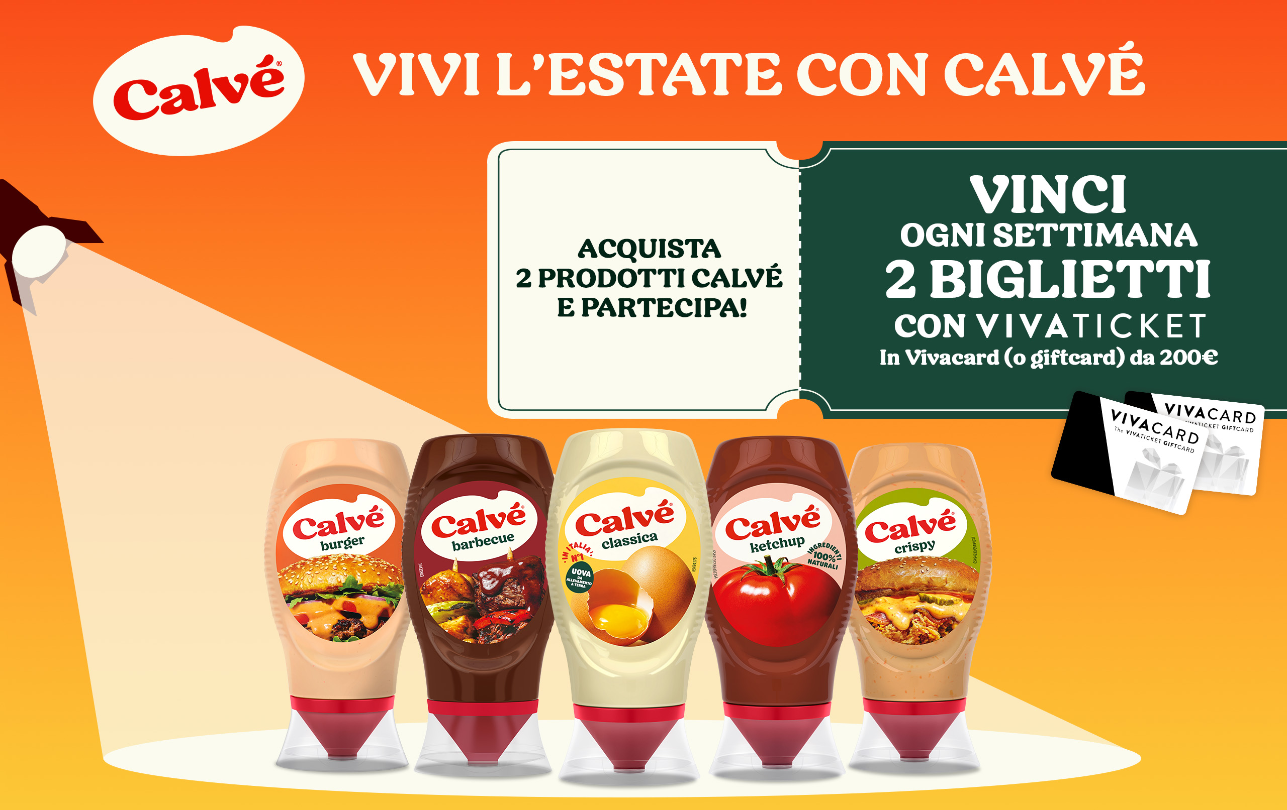 Concorso Vivi l'estate con Calvè